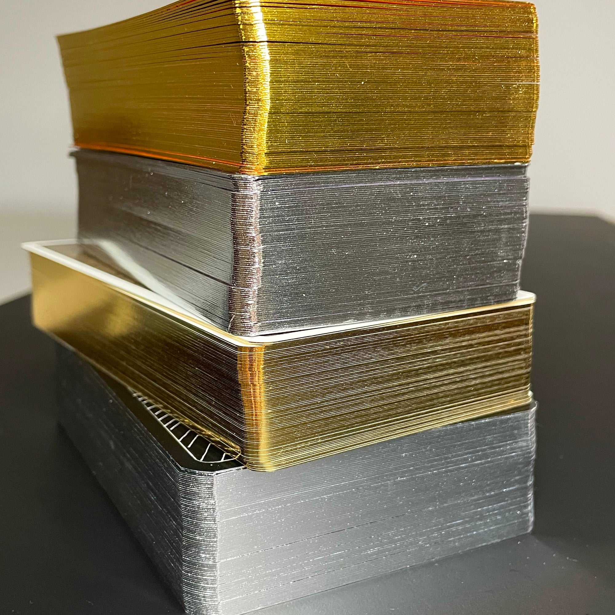 Tarot cards with gilded edges