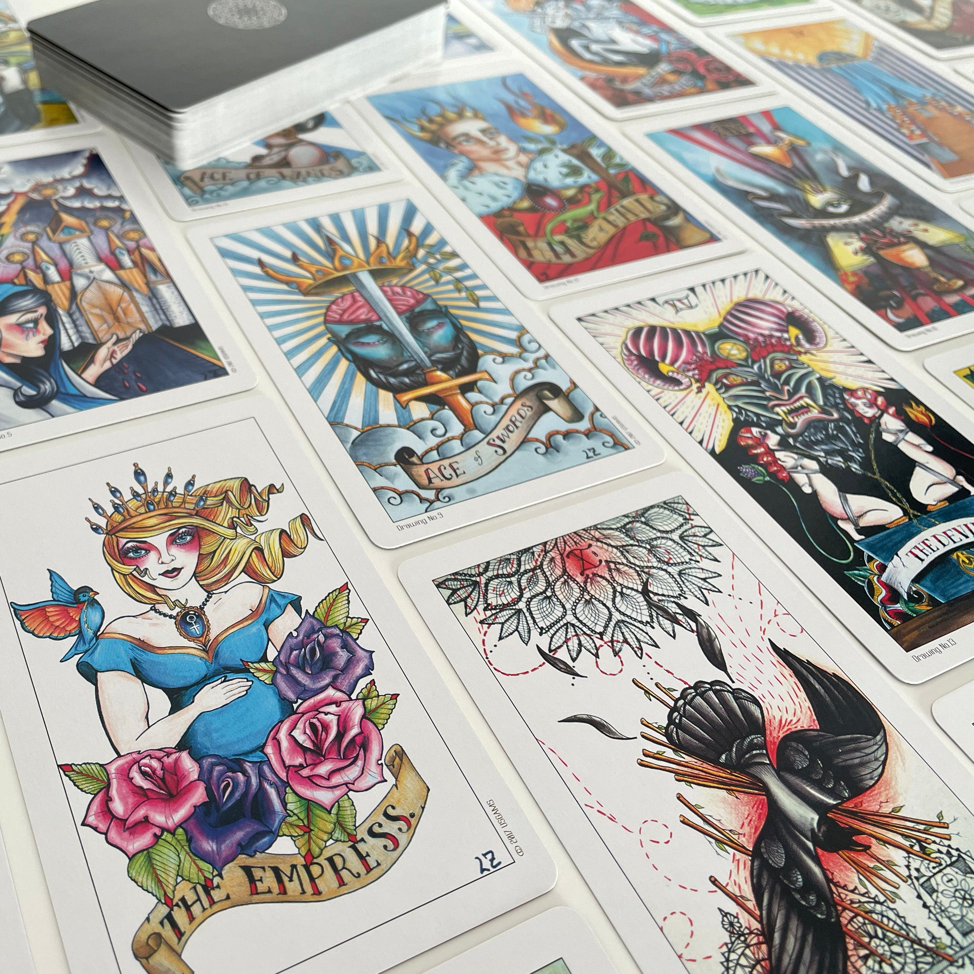 Eight Coins' Tattoo Tarot