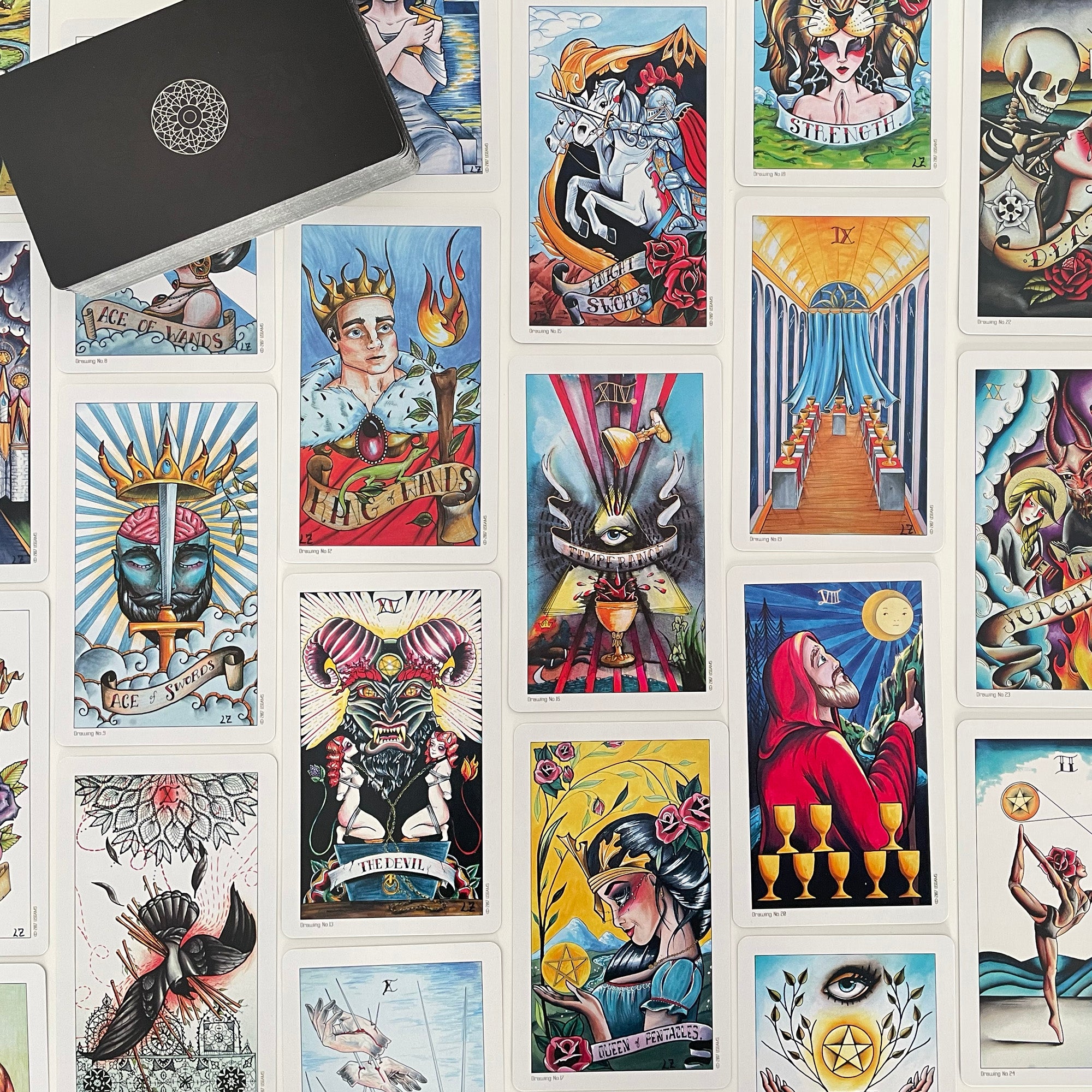 Eight Coins' Tattoo Tarot