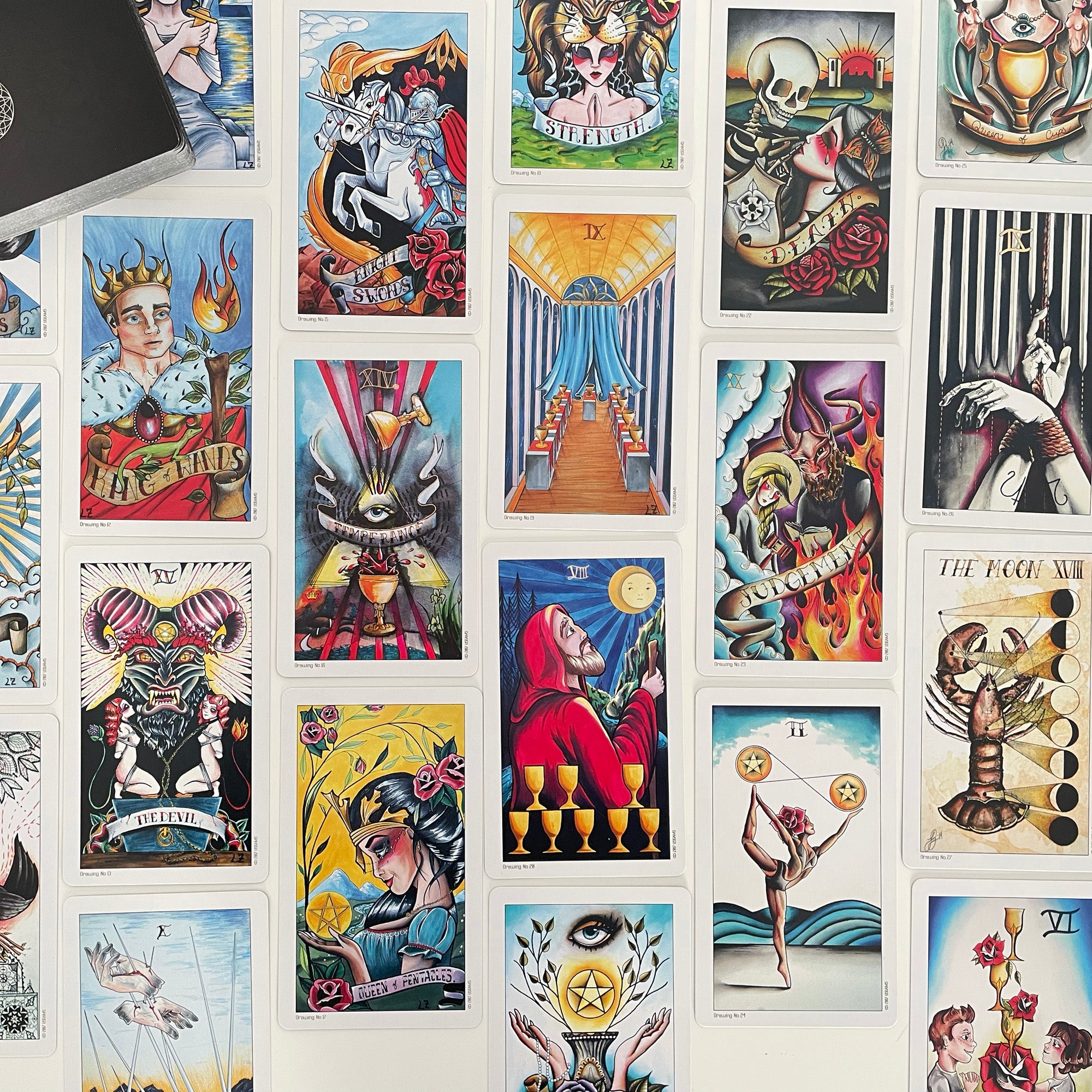 Eight Coins' Tattoo Tarot