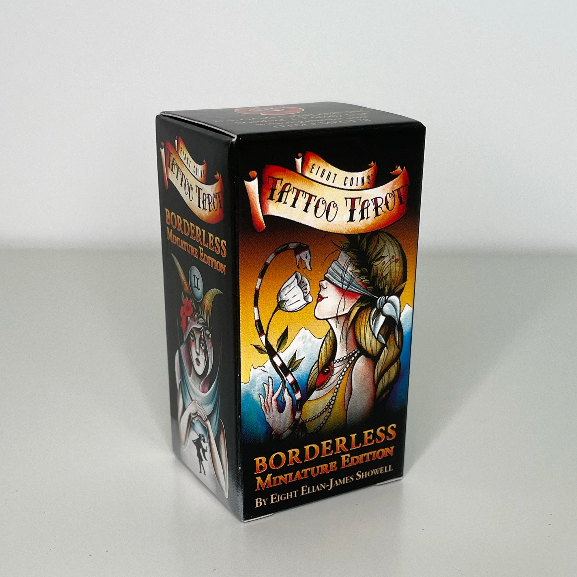 Eight Coins' Tattoo Tarot Borderless Miniature Edition