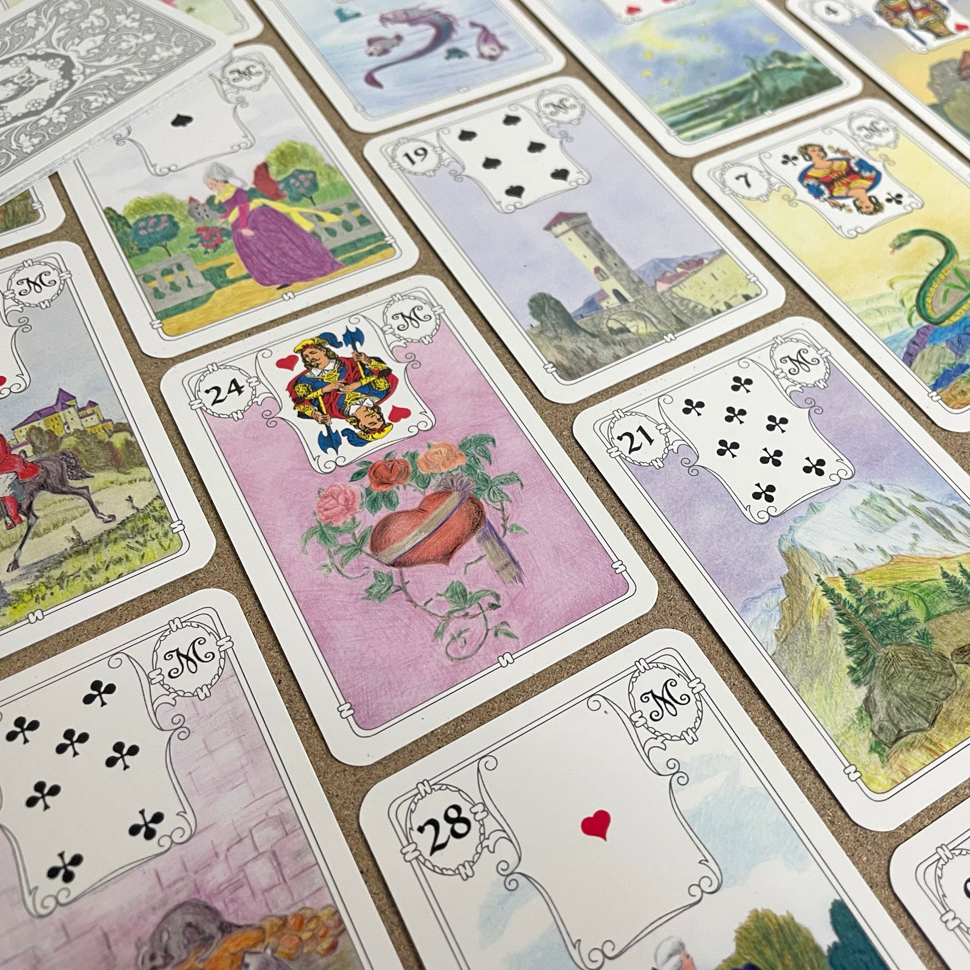 Lenormand Weiße Eule