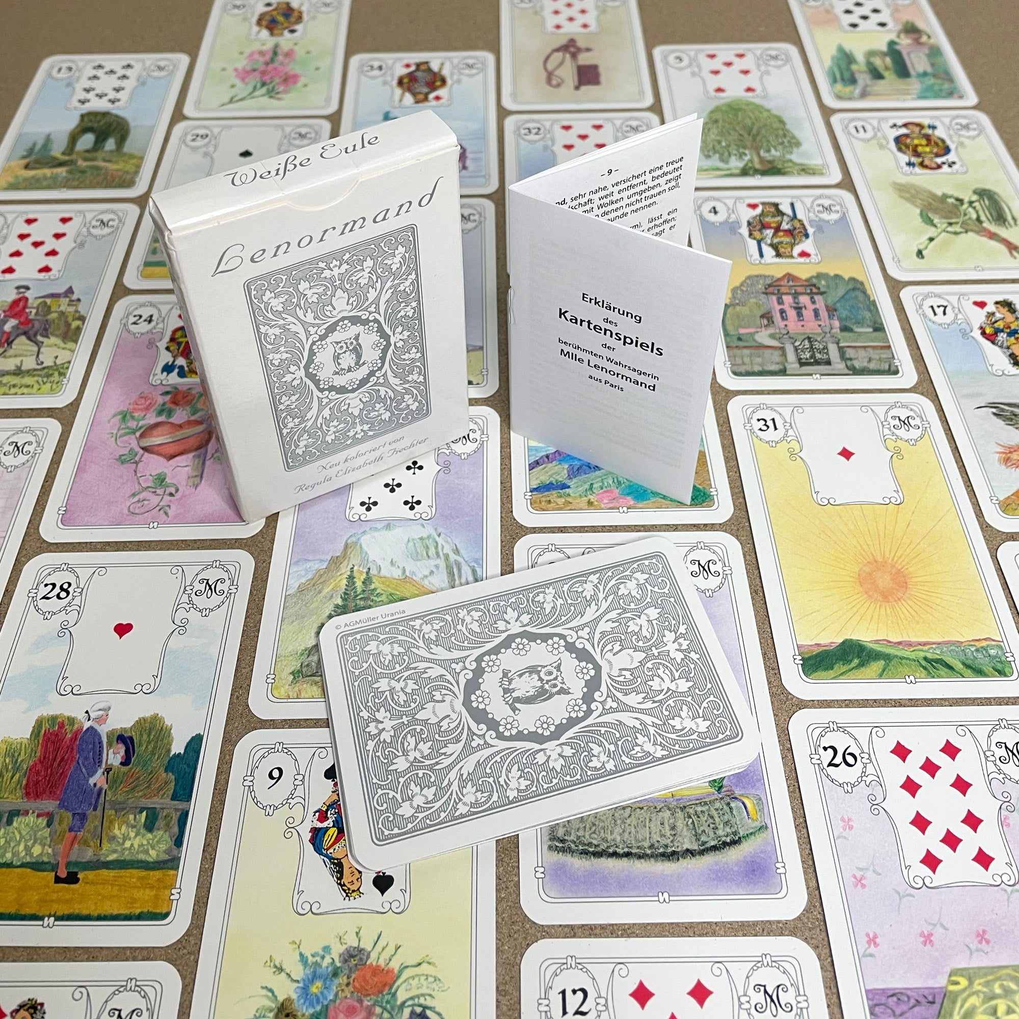Lenormand Weiße Eule