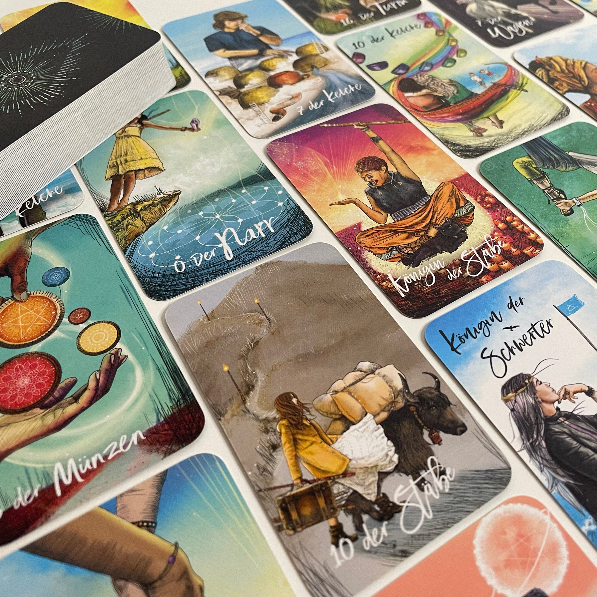 Licht und Schatten Tasche-Tarot