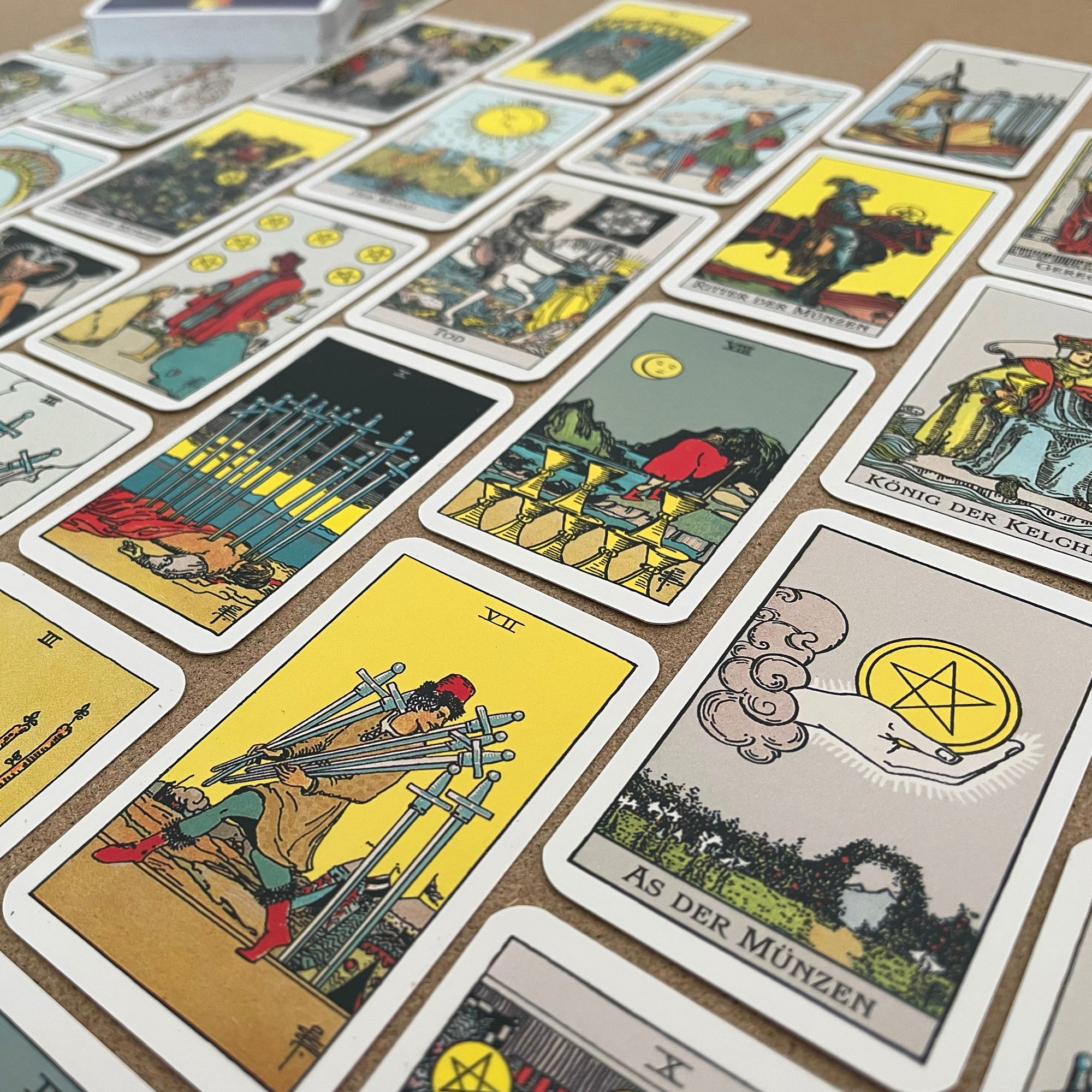 Deutsche Tarot von A.E. Waite Mini Edition