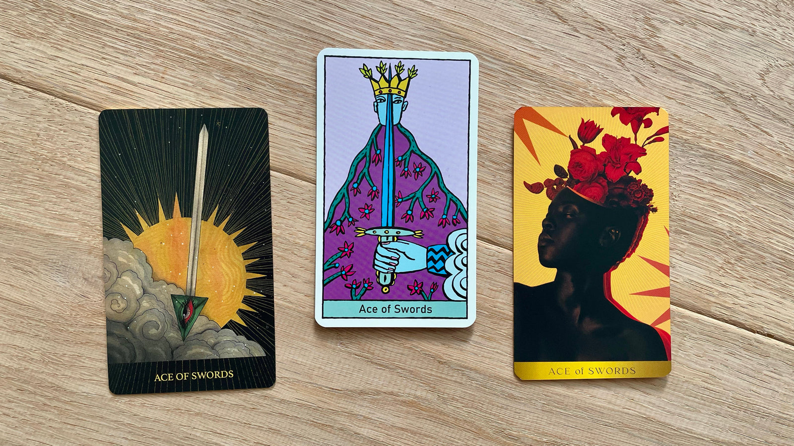 Ace of Swords: Breakthrough, enlightenment and victory.