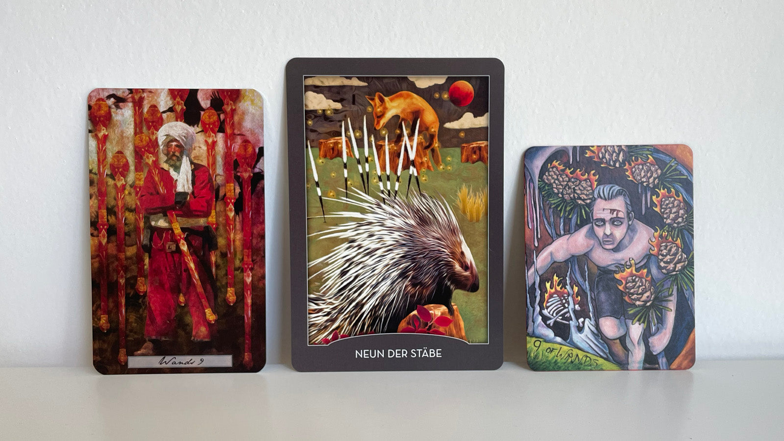 9 of Wands: Old wounds and boundaries
