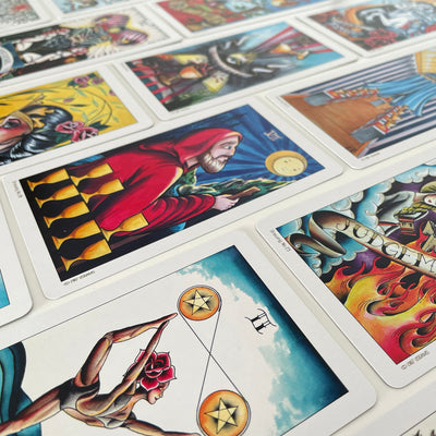 Eight Coins' Tattoo Tarot