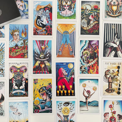 Eight Coins' Tattoo Tarot