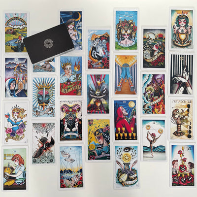 Eight Coins' Tattoo Tarot