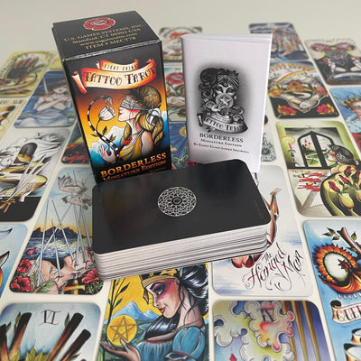 Eight Coins' Tattoo Tarot Borderless Miniature Edition