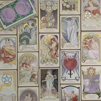 Ätherische Visionen Das Illuminierte Tarot