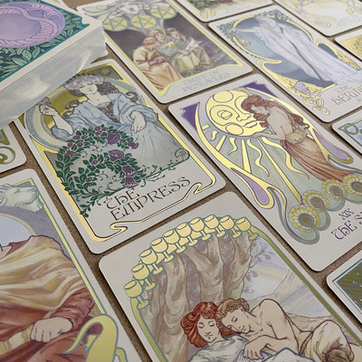 Ätherische Visionen Das Illuminierte Tarot