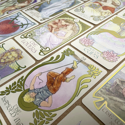 Ätherische Visionen Das Illuminierte Tarot
