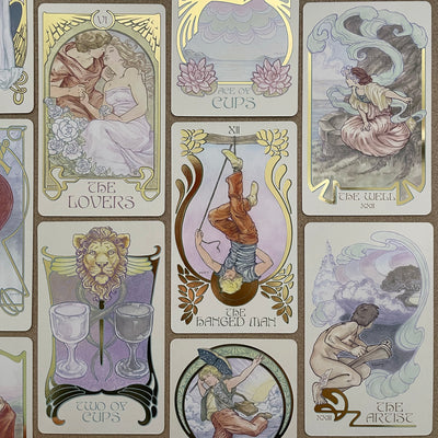 Ätherische Visionen Das Illuminierte Tarot