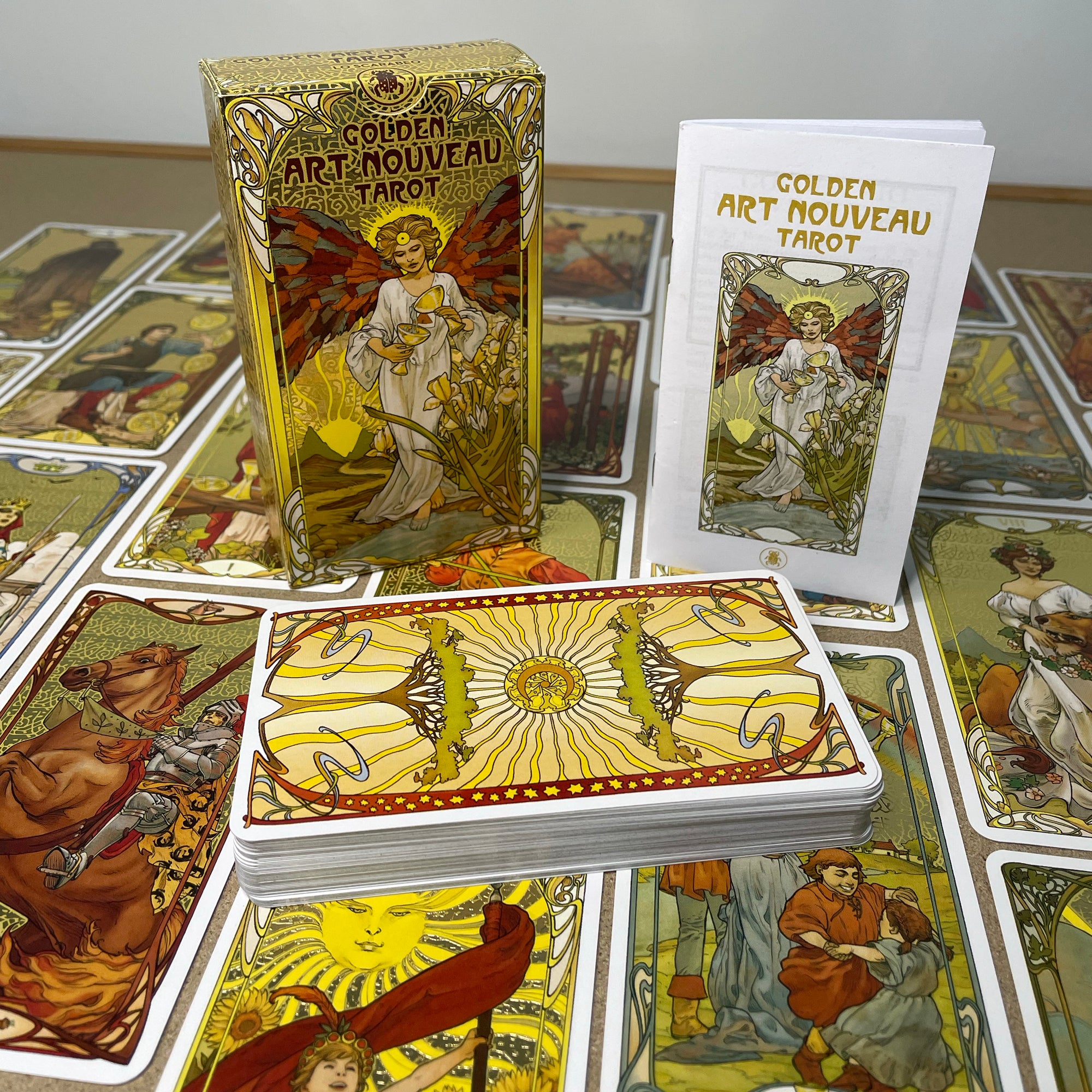 Golden Art Nouveau Tarot