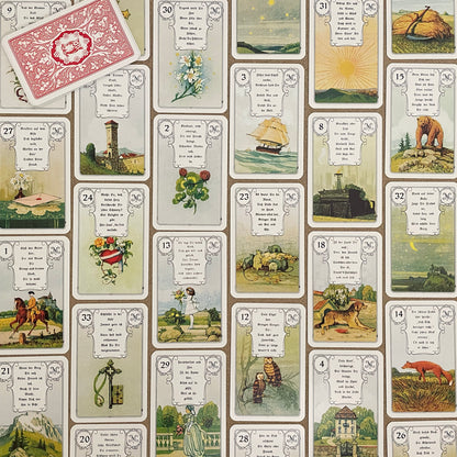 Lenormand Rote Eule