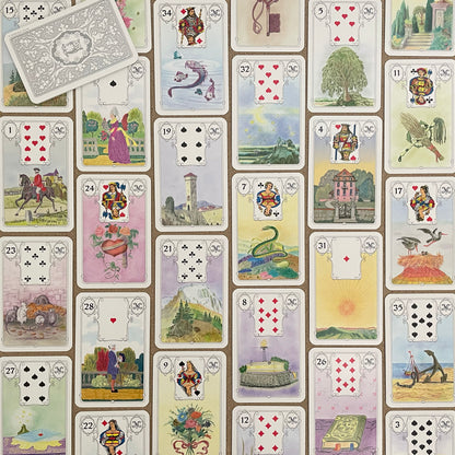 Lenormand Weiße Eule