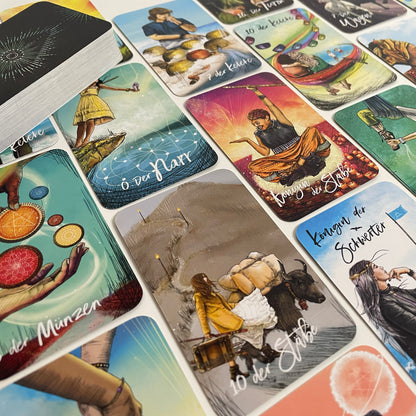 Licht und Schatten Tasche-Tarot