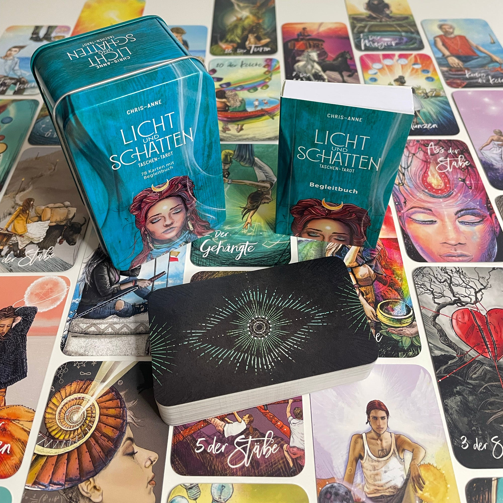 Licht und Schatten Tasche-Tarot