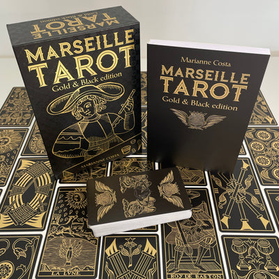 Marseille Tarot Gold & Black edition