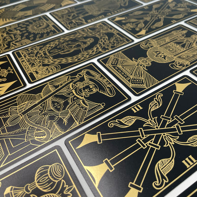 Marseille Tarot Gold & Black edition