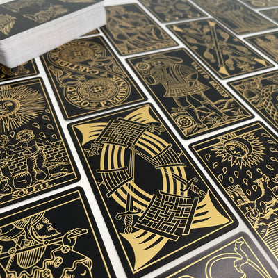 Marseille Tarot Gold & Black edition