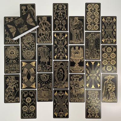 Marseille Tarot Gold & Black edition