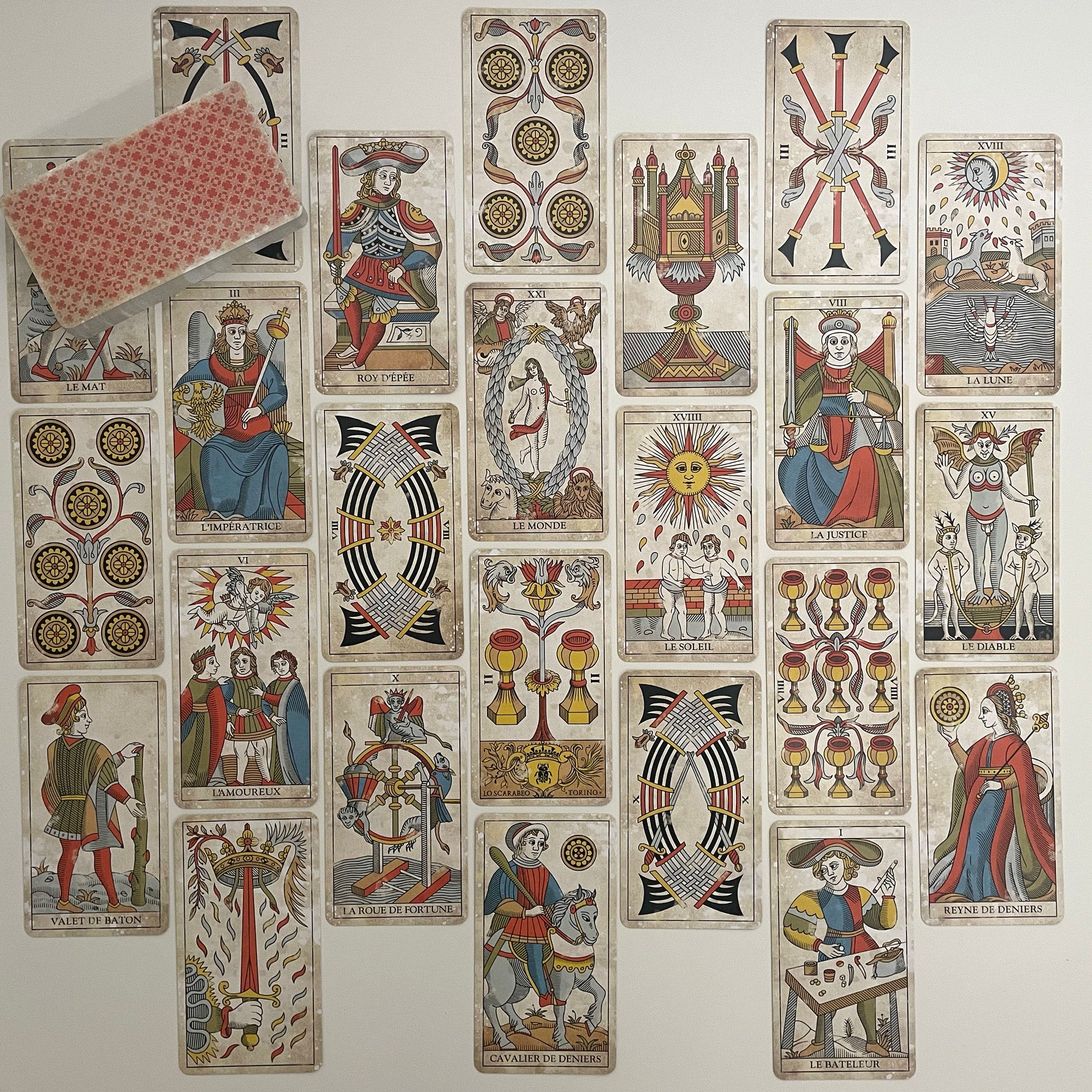 Marseille Vintage Tarot