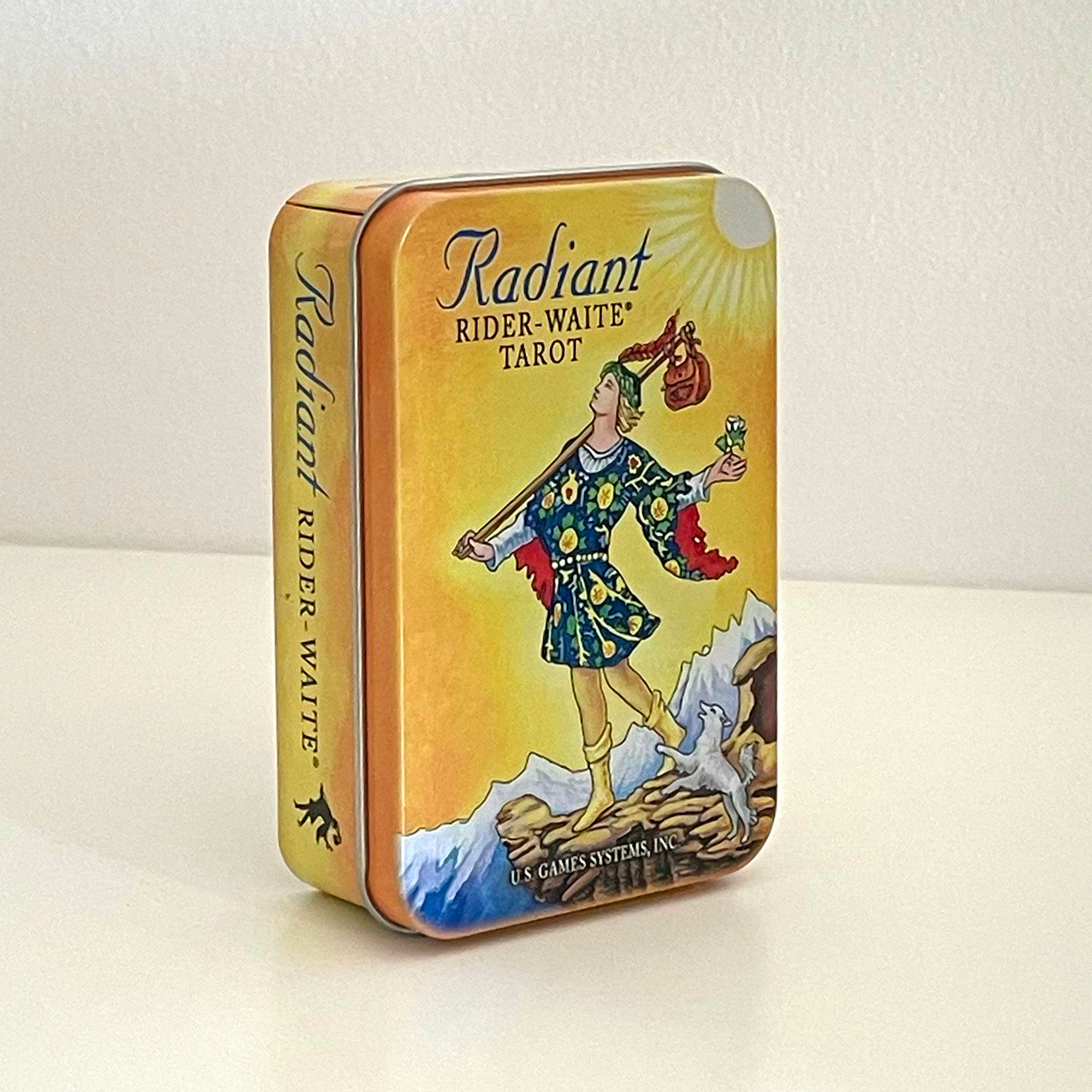 Radiant Rider-Waite Tarot in a Tin