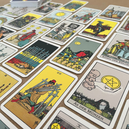 Deutsche Tarot von A.E. Waite Mini Edition